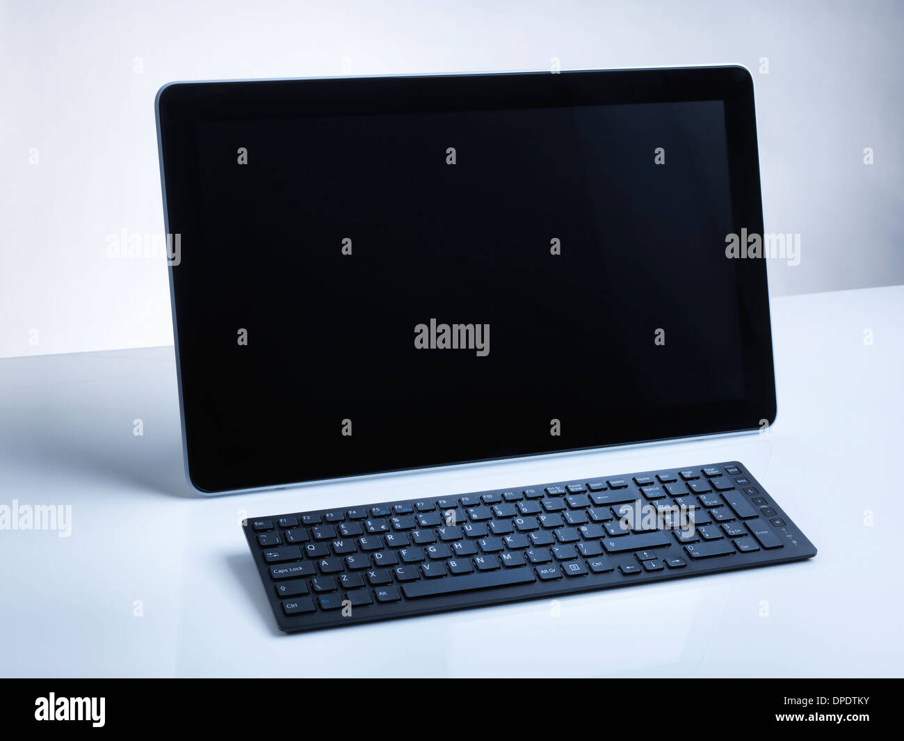 Computer monitor on office desk hires stock photography and images Alamy