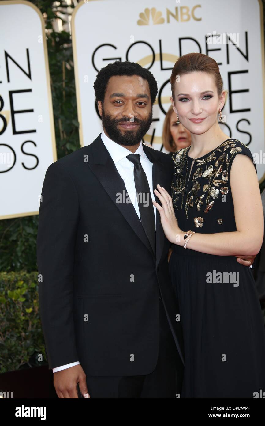 Los Angeles, USA. 11th Jan, 2014. British actor Chiwetel Ejiofor and ...