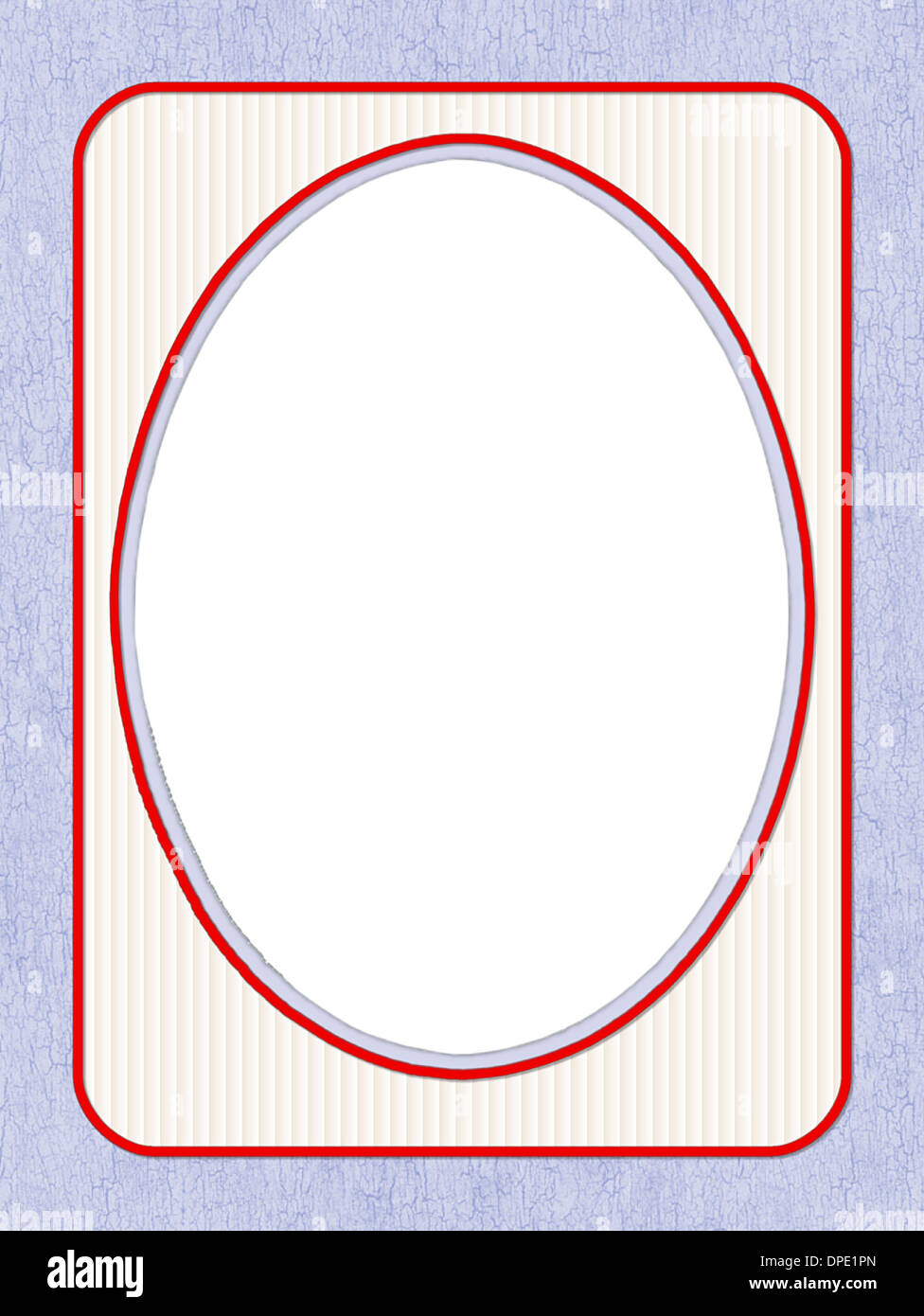 Blue and red frame Stock Photo Alamy