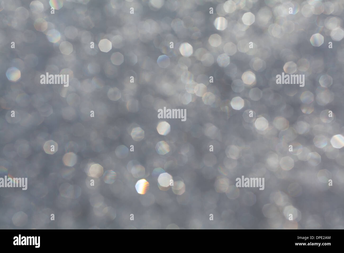 Sparkling snow background Stock Photo