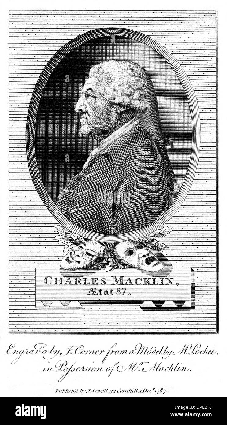CHARLES MACKLIN, ACTOR 2 Stock Photo Alamy