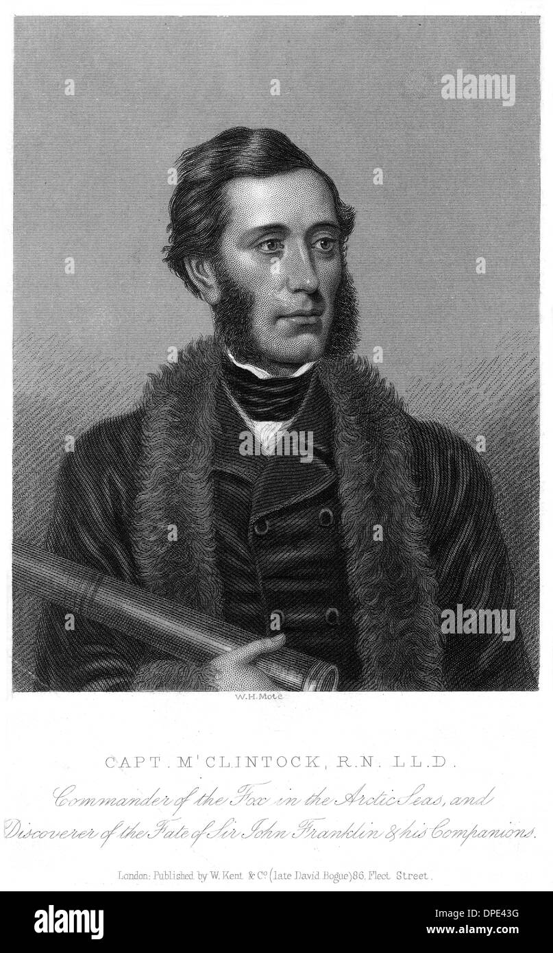 LEOPOLD MCCLINTOCK Stock Photo