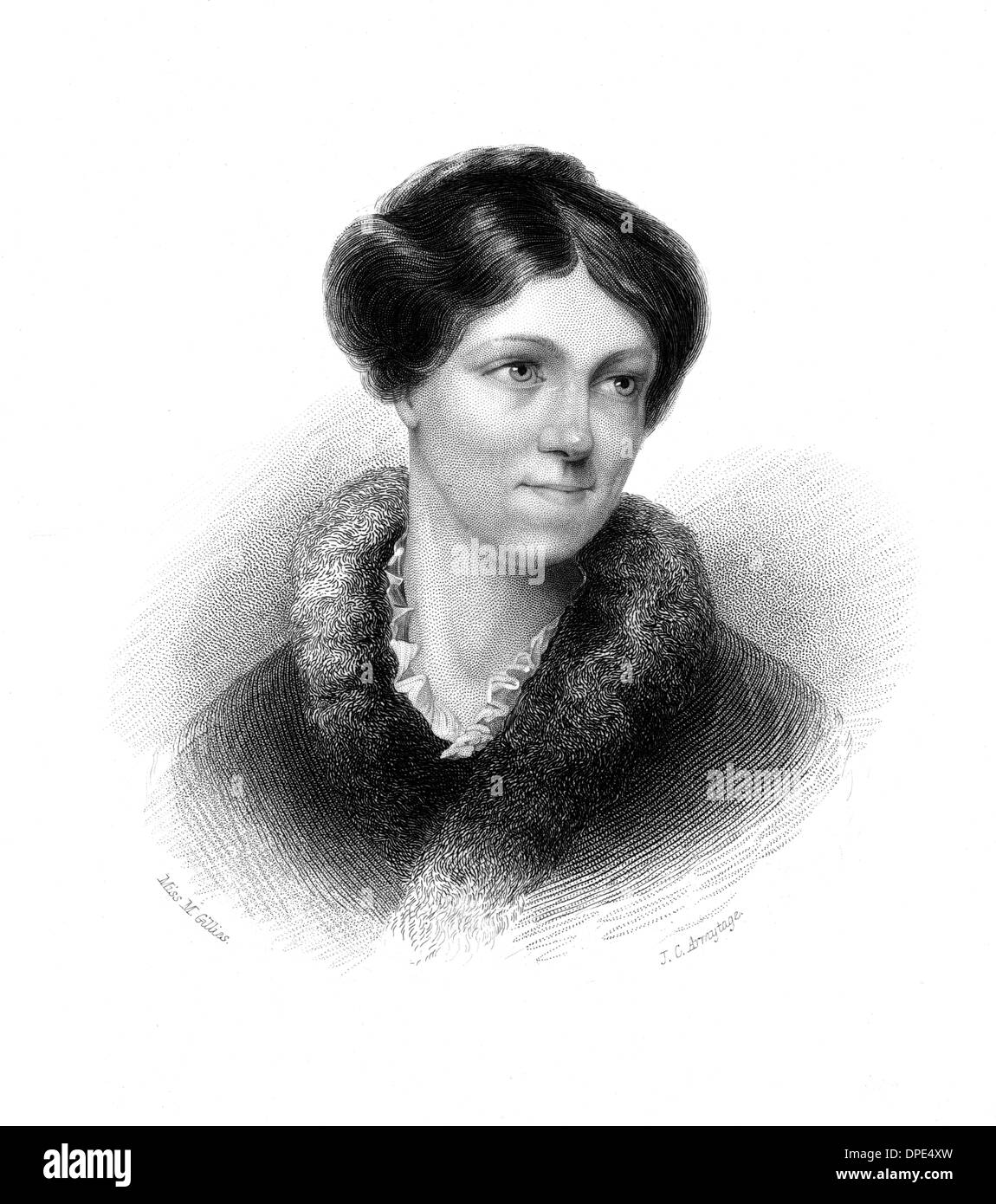 HARRIET MARTINEAU Stock Photo