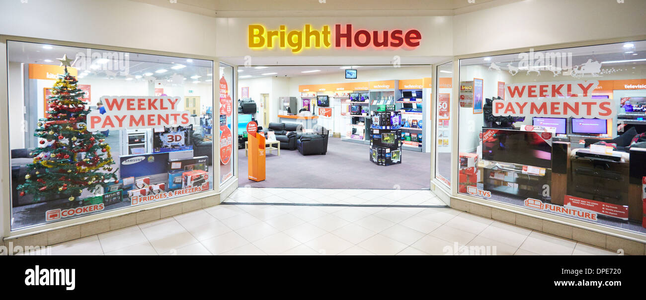 Branch of Bright House, a furniture rental store, in Reading city