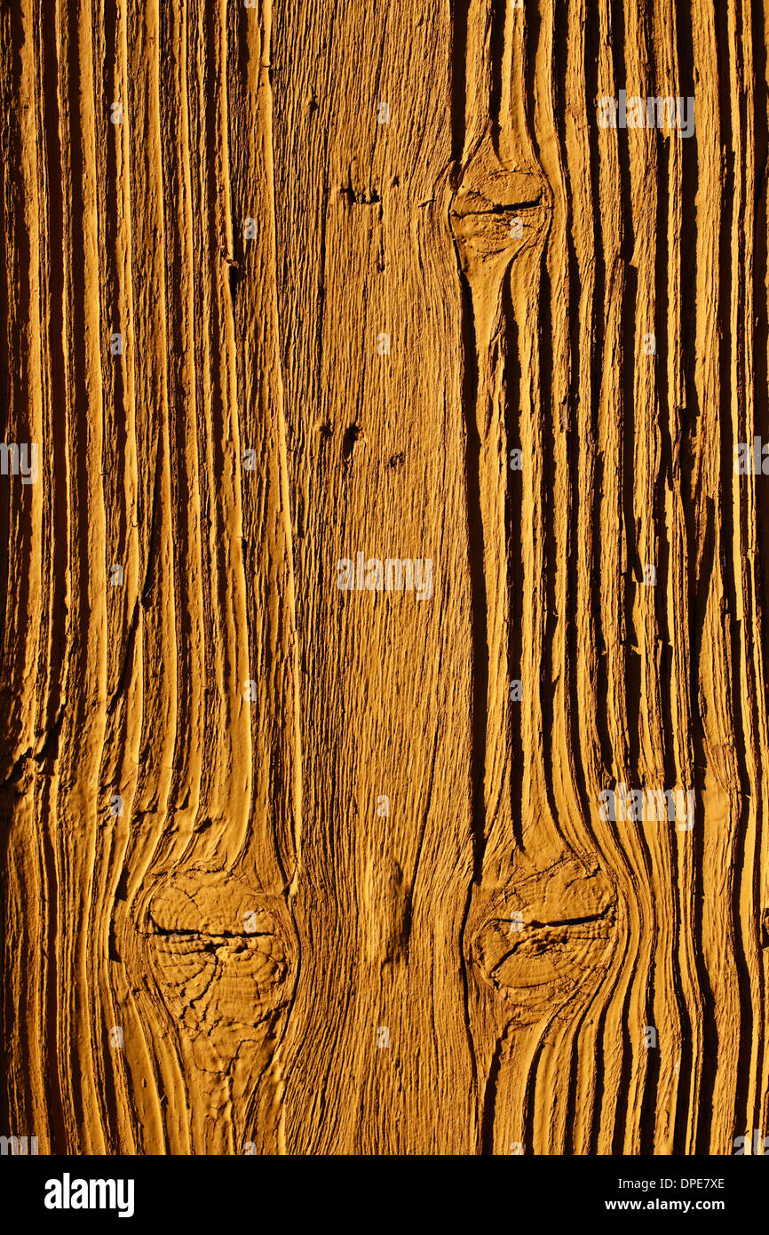 Natural details of sun dried wood of a 100 years old barn Stock Photo