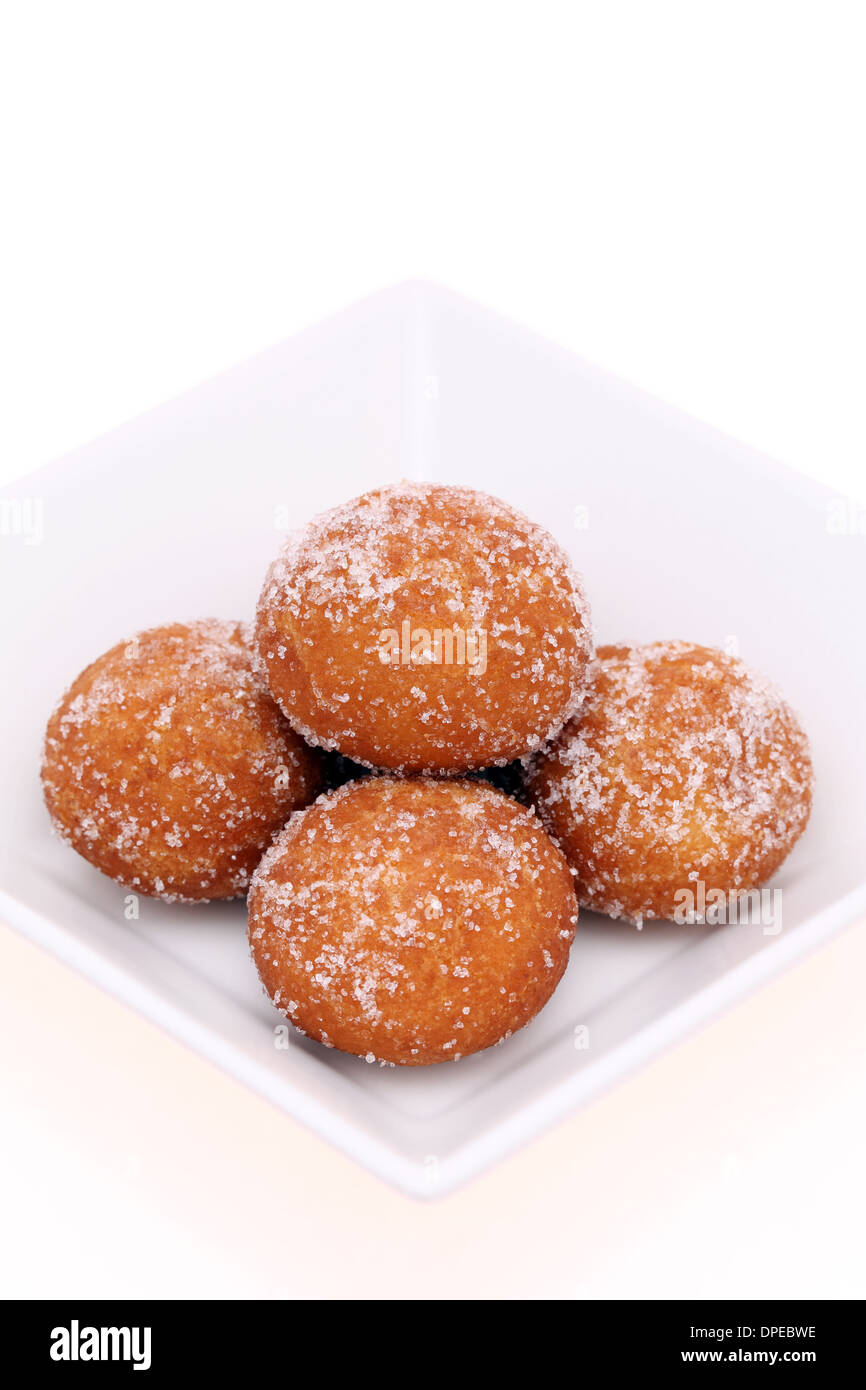 japanese sugar round donut Stock Photo