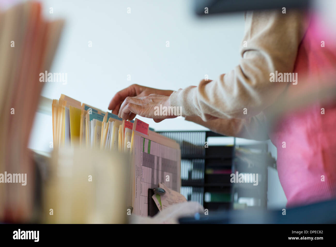 Filing not drawer not hanging hires stock photography and