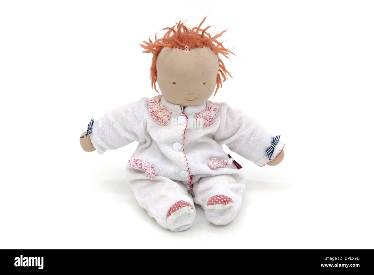 Selfmade doll Stock Photo