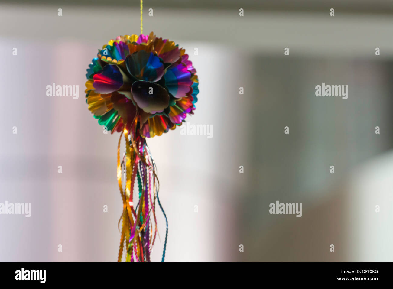 An Abstract Hanging Decoration Stock Photo
