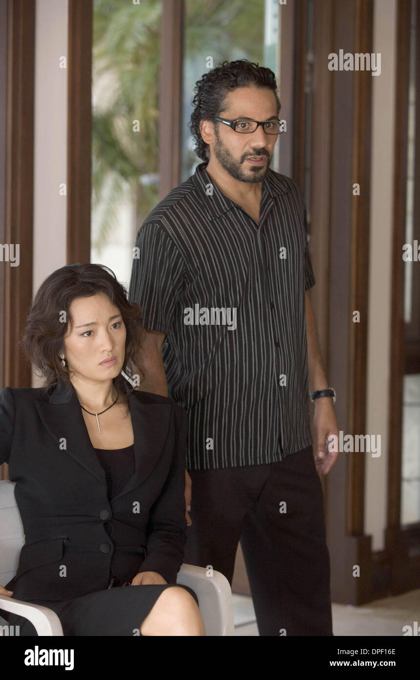 Jul. 27, 2006 - K49128ES.MIAMI VICE.TV-FILM STILL. GONG-LI AND JOHN ORTIZ (Credit Image: © Globe Photos/ZUMApress.com) Stock Photo