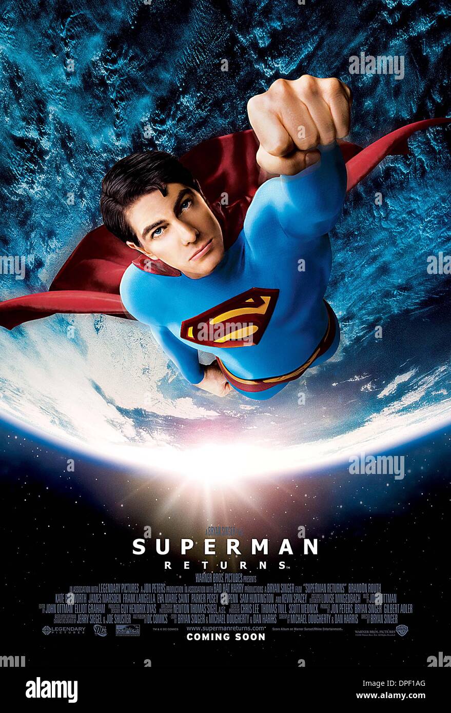 SUPERMAN RETURNS 映画ポスター Superman returns poster hi-res stock photography and images