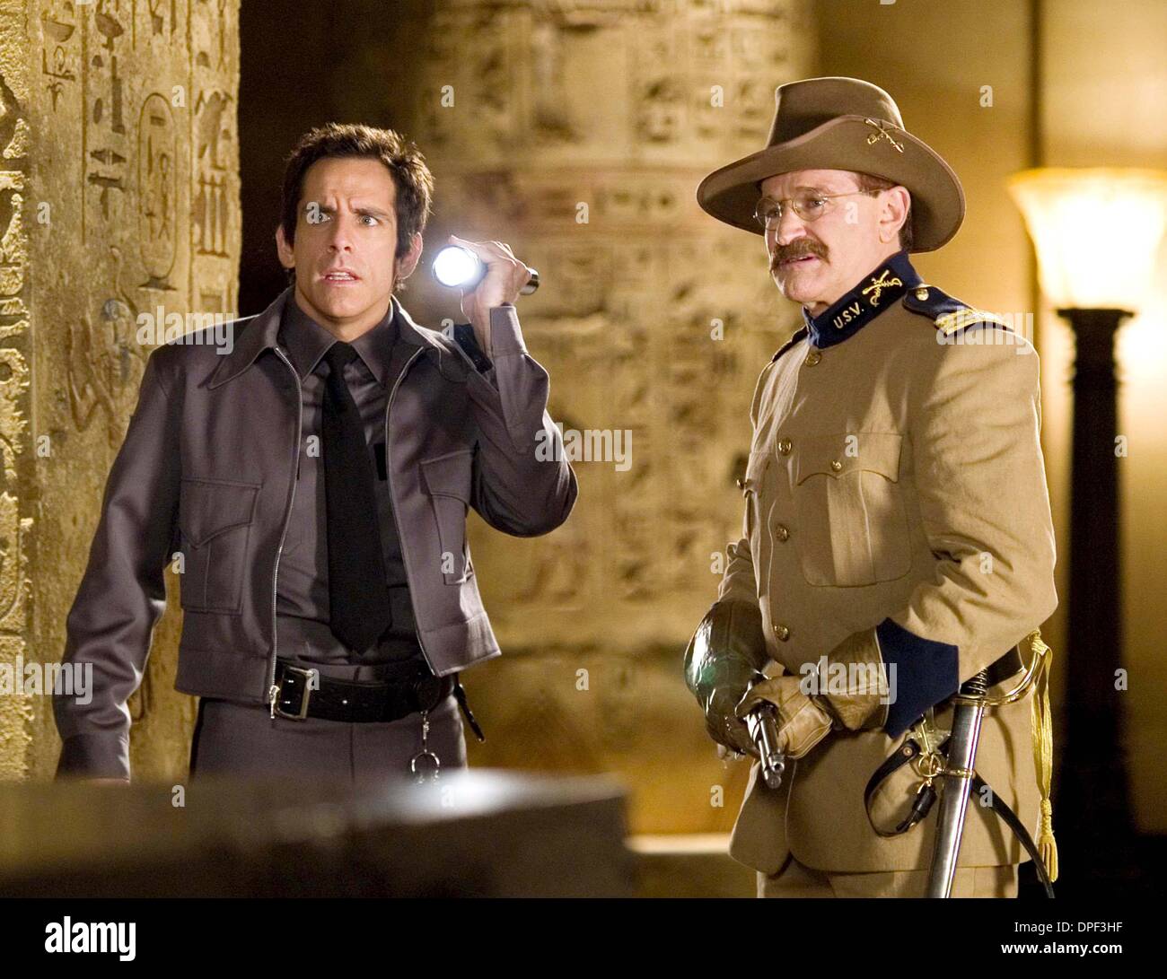 Dec 27 2006 K51173ES NIGHT AT THE MUSEUM TV FILM STILLS 