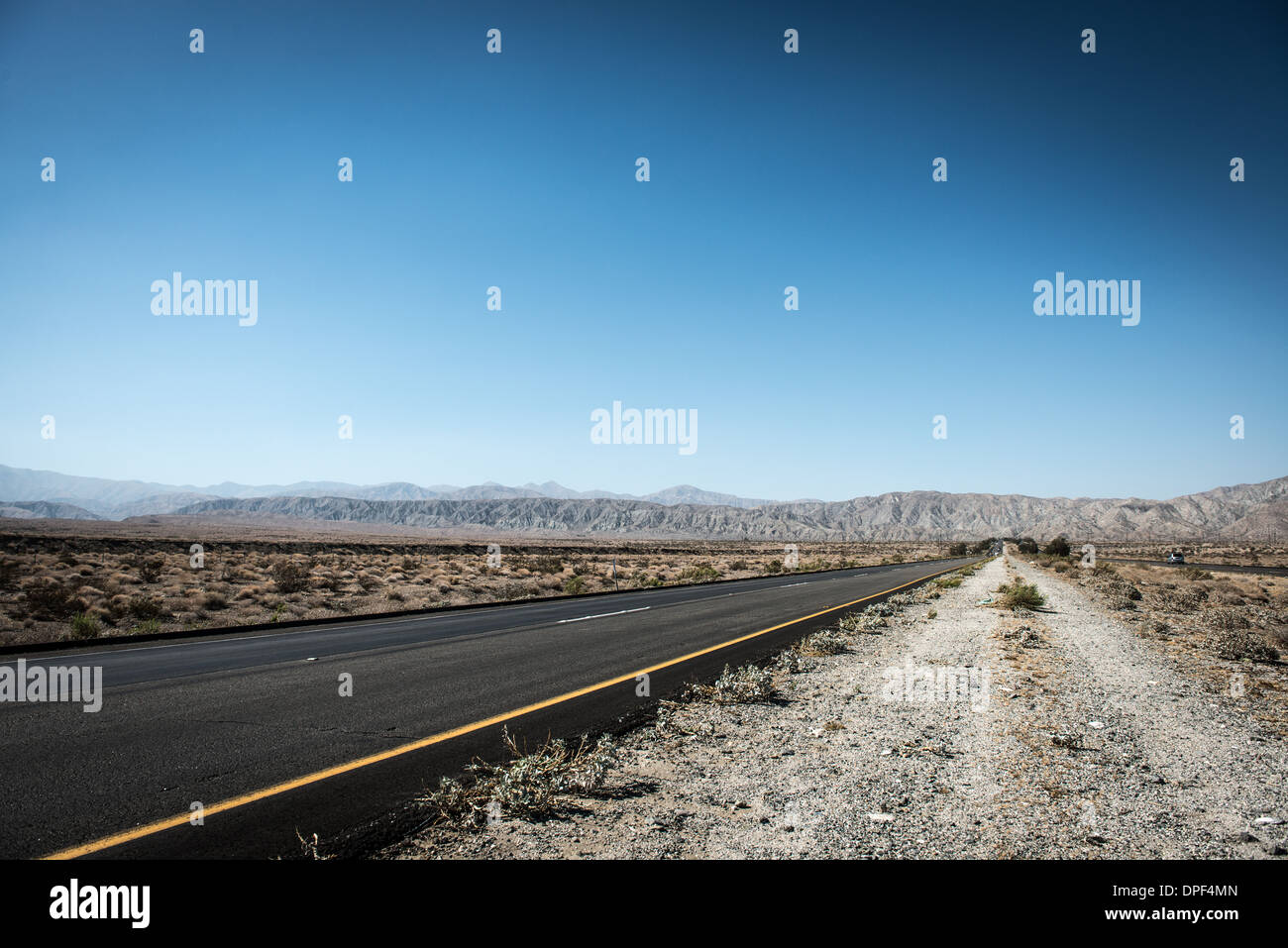Twentynine Palms highway, White Water, California, USA Stock Photo Alamy