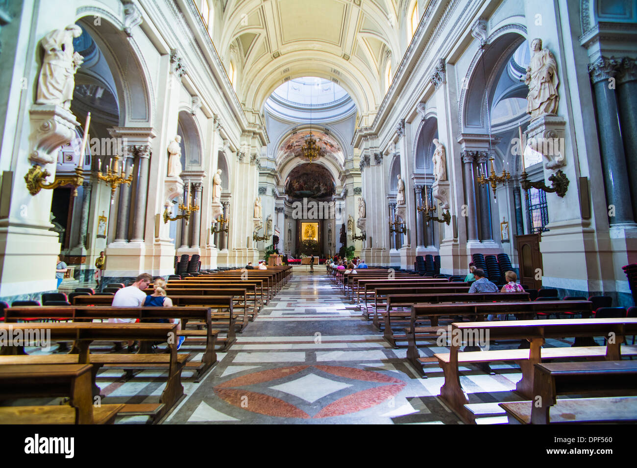Cathedral Inside Sicily Italy High Resolution Stock Photography and ...