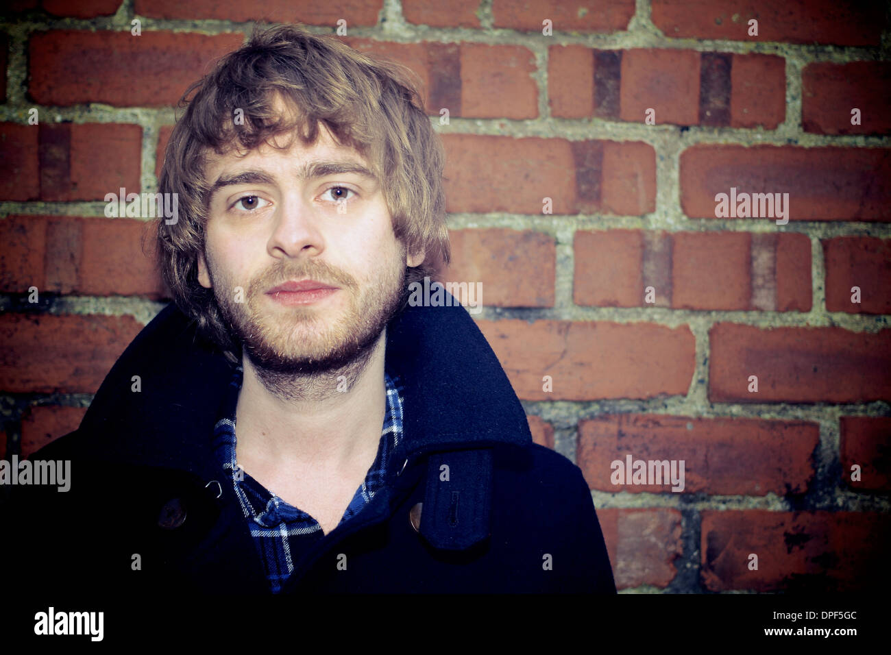 Osian Howells, Welsh musician and member of Yr Ods and The Winters Stock Photo