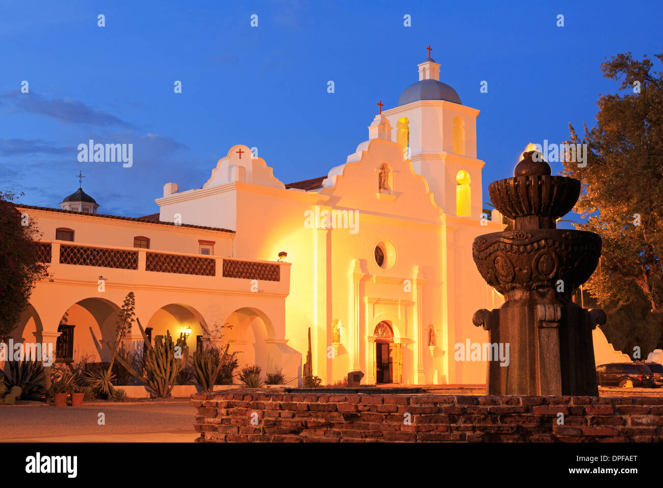 Mission San Luis Rey, Oceanside, California, United States of America, North America Stock Photo