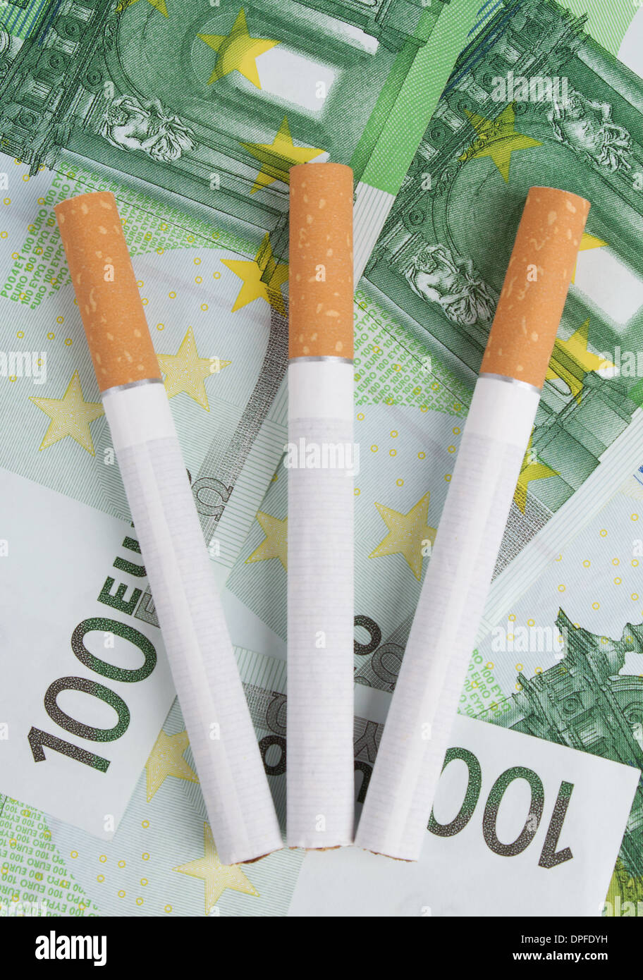 Cigarettes euro hi-res stock photography and images
