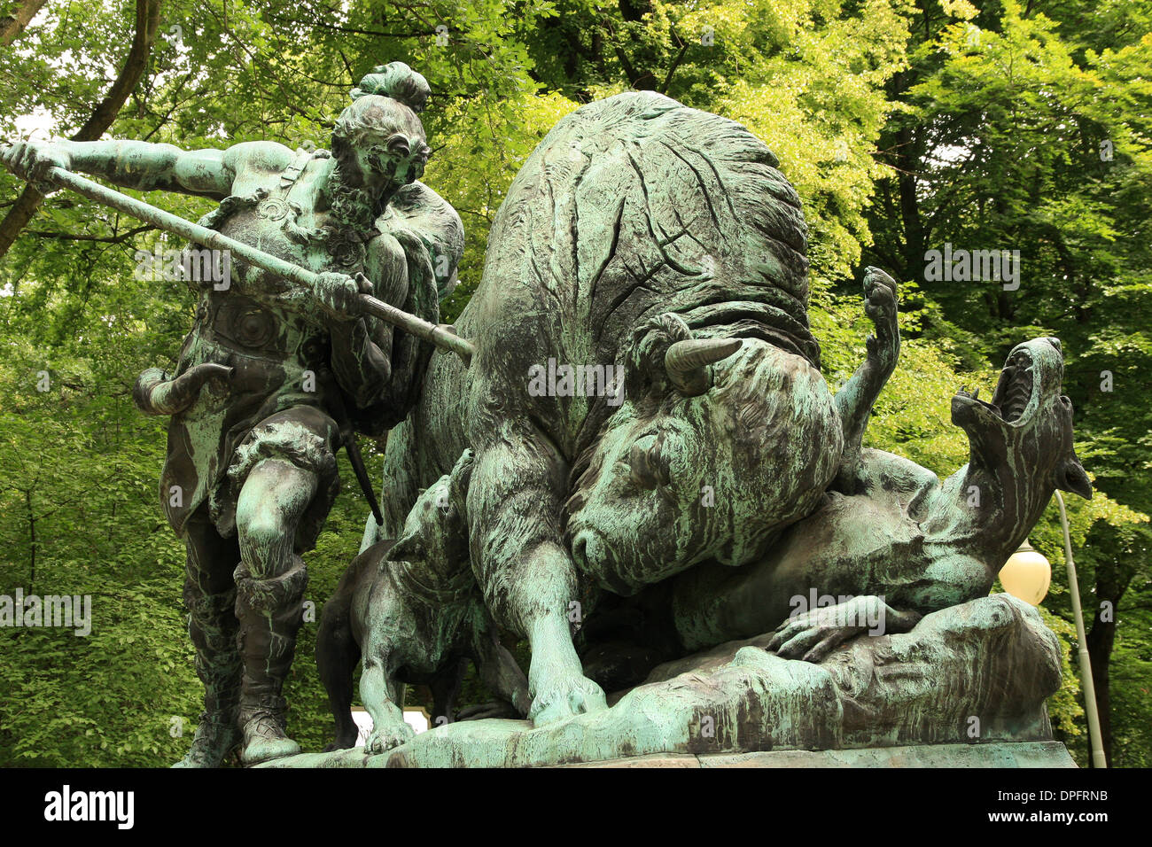 Tiergarten park, the largest park of berlin,(Berlin, Germany ...