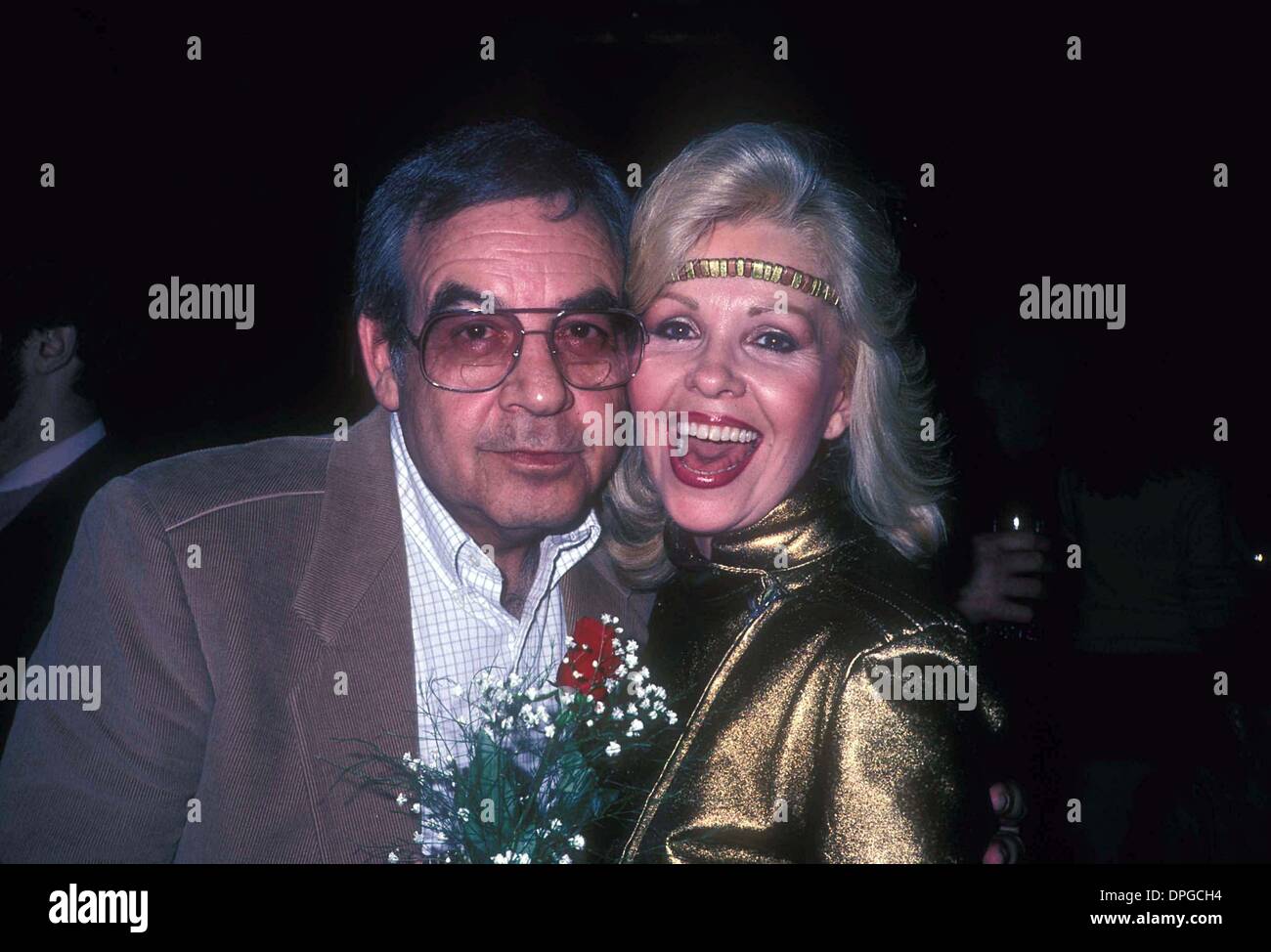Aug. 23, 2006 - New York, New York, U.S. - TOM BOSLEY WITH HIS WIFE PATRICIA CARR 1982.(Credit Image: © Judie Burstein/Globe Photos/ZUMAPRESS.com) Stock Photo