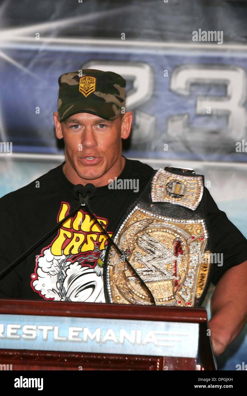 Vince mcmahon and john cena hi-res stock photography and images - Alamy