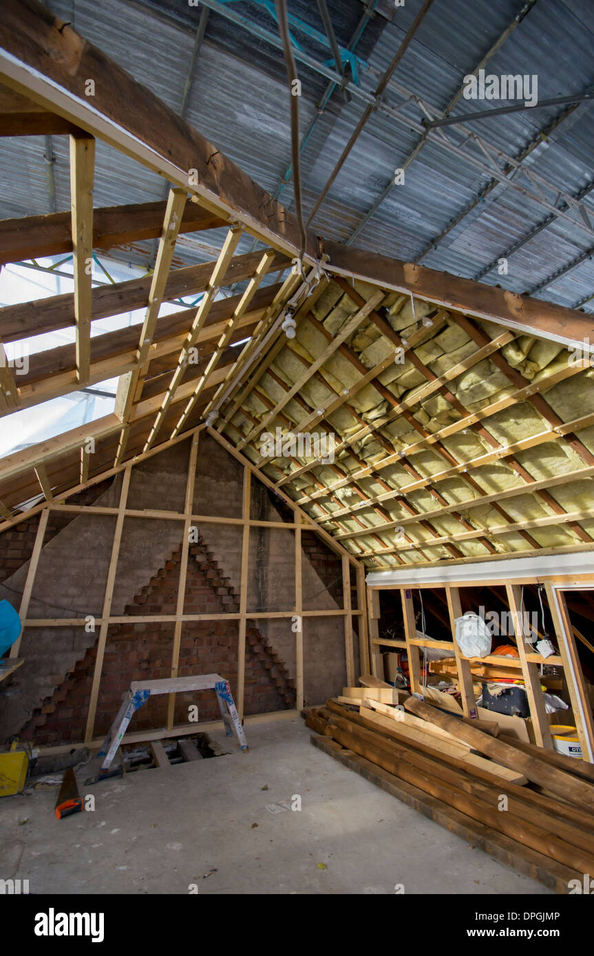 Europe, UK, England, London, loft conversion Stock Photo Alamy