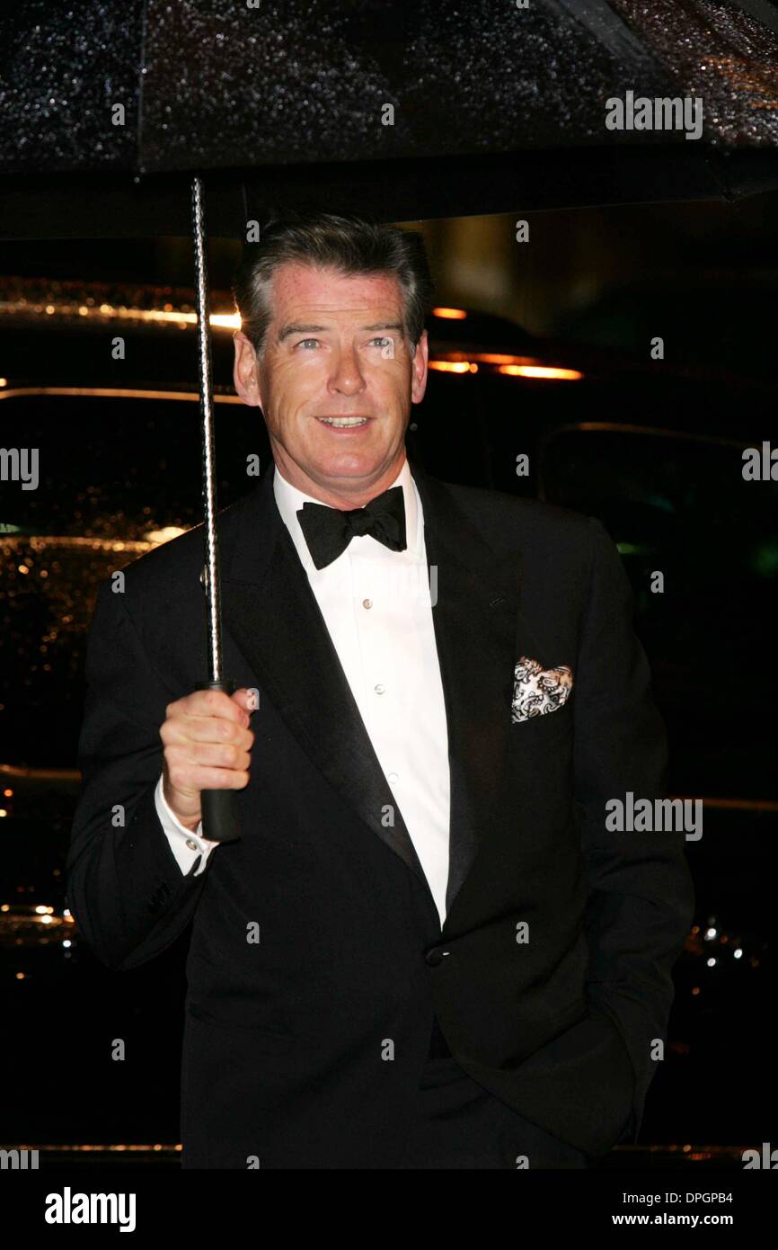 Mar. 24, 2006 - New York, New York, U.S. - ELTON JOHN CELEBRATES HIS 60TH BIRTHDAY.ST. JOHN THE DIVINE CATHEDRAL  03-24-2007.       2007..PIERCE BROSNAN.K52313RM(Credit Image: © Rick Mackler/Globe Photos/ZUMAPRESS.com) Stock Photo