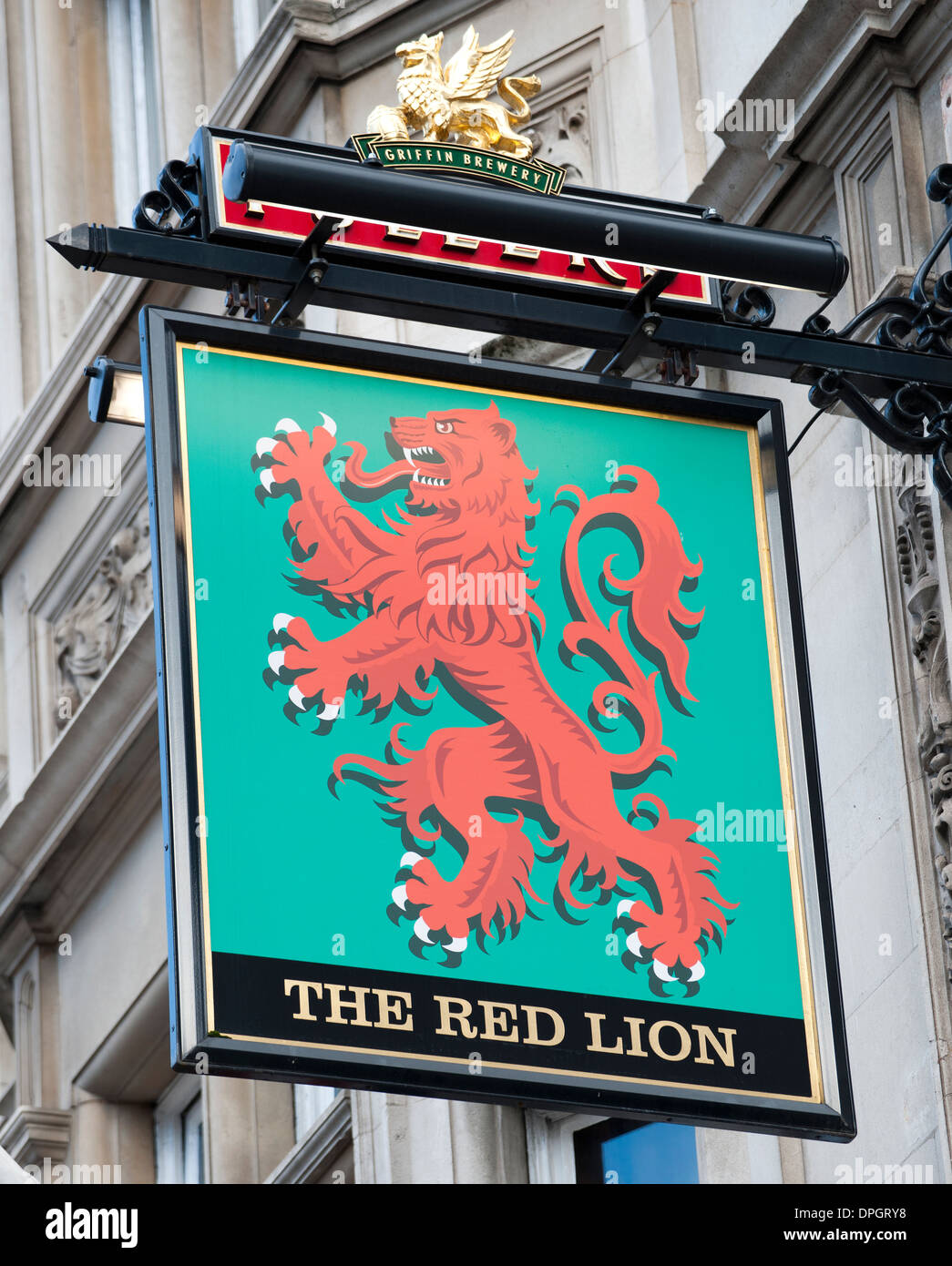 The Red Lion Public House, 48 Parliament Street, London, England, UK. Stock Photo