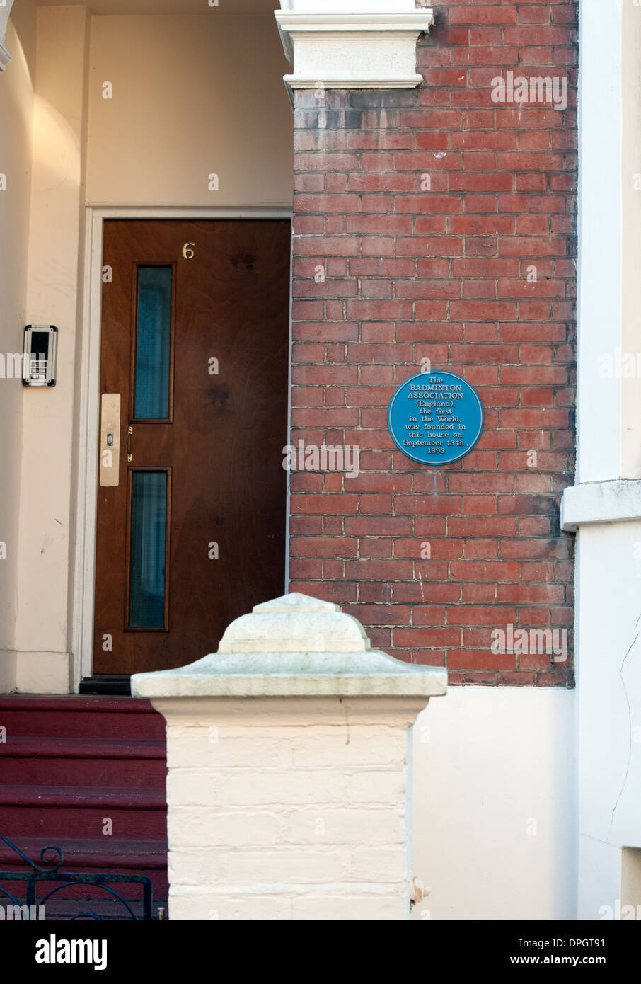 Blue plaque at Dunbar, Waverly Road, Southsea, Portsmouth, Hampshire to ...