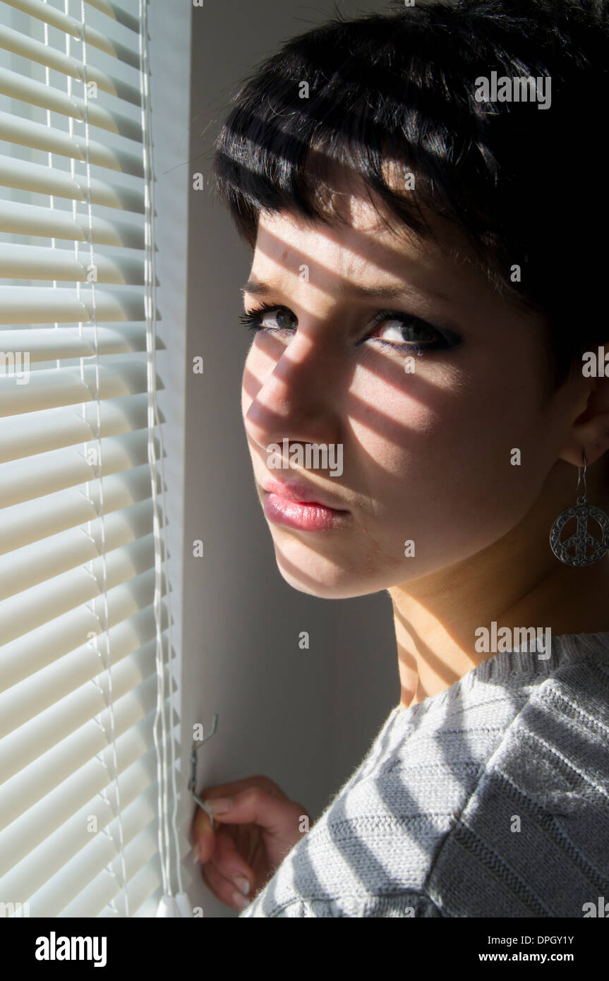 Grumpy teenager hi-res stock photography and images - Alamy
