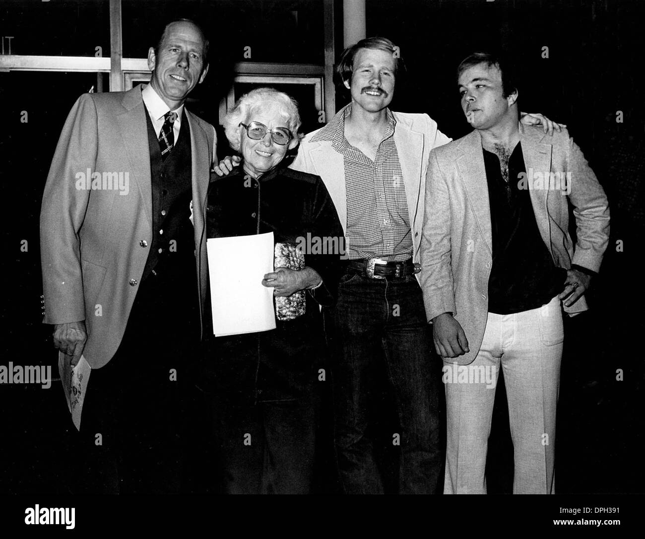 Ron clint rance howard jean Black and White Stock Photos & Images - Alamy