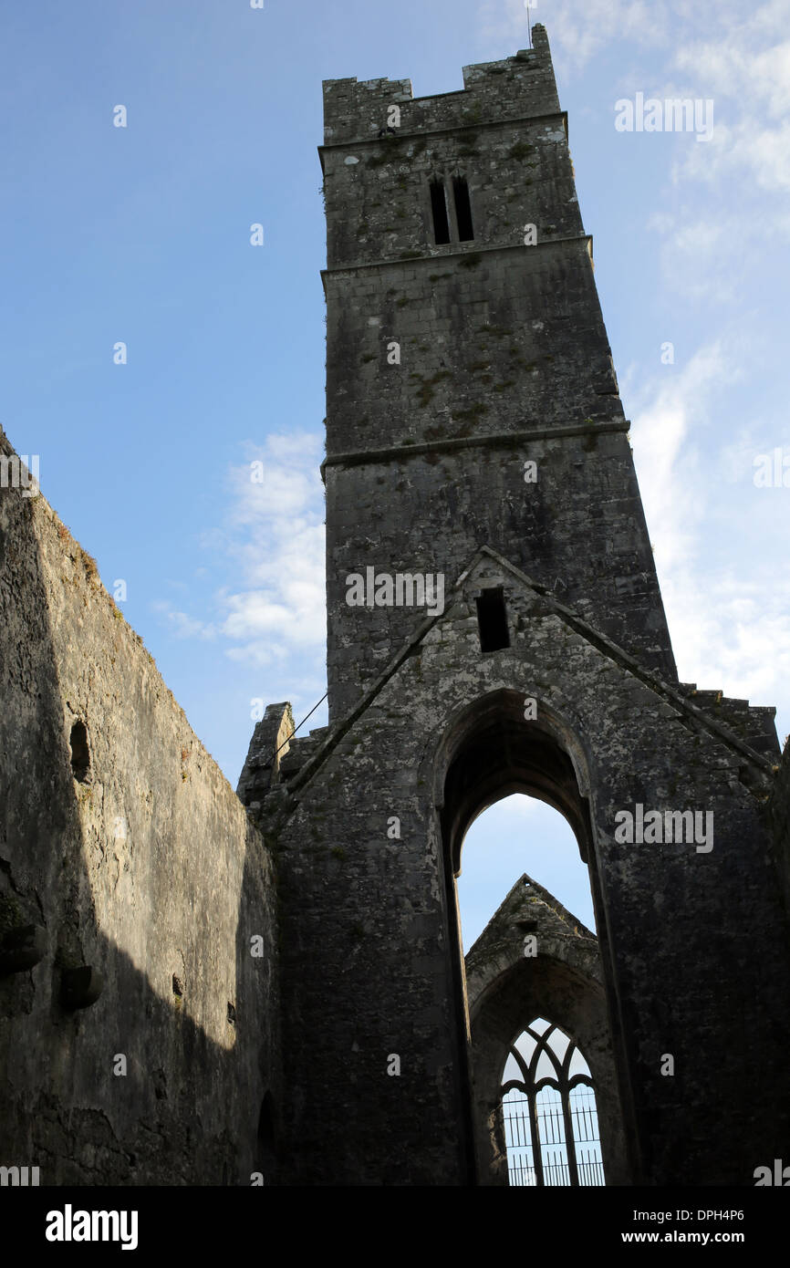 Quin Abbey - Franciscan - Quin Friary - Quin - Ennis - Co. Clare ...