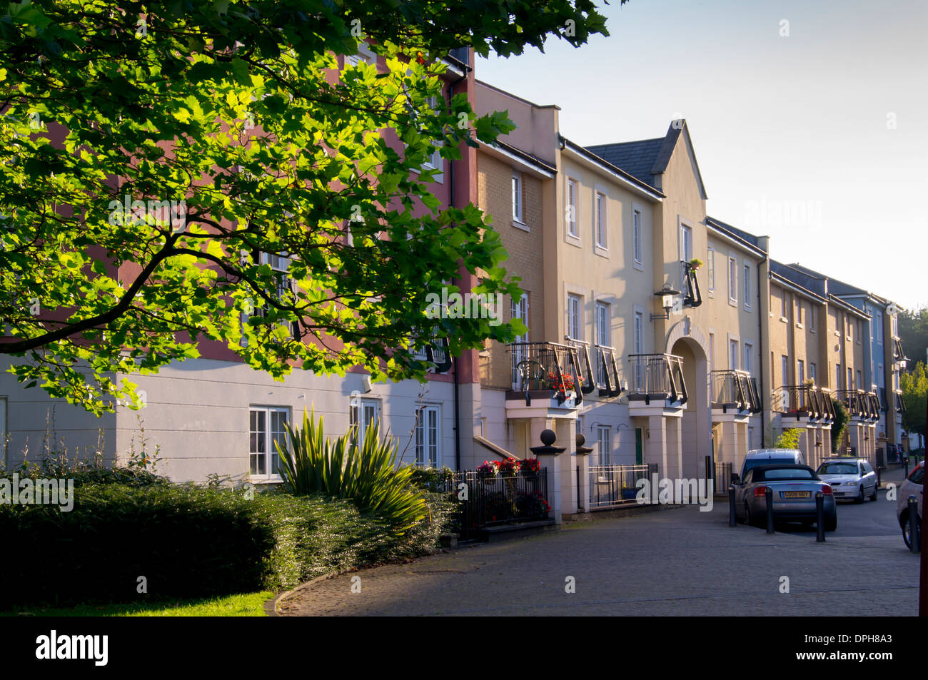 UK, England, Somerset, Portishead housing Stock Photo Alamy