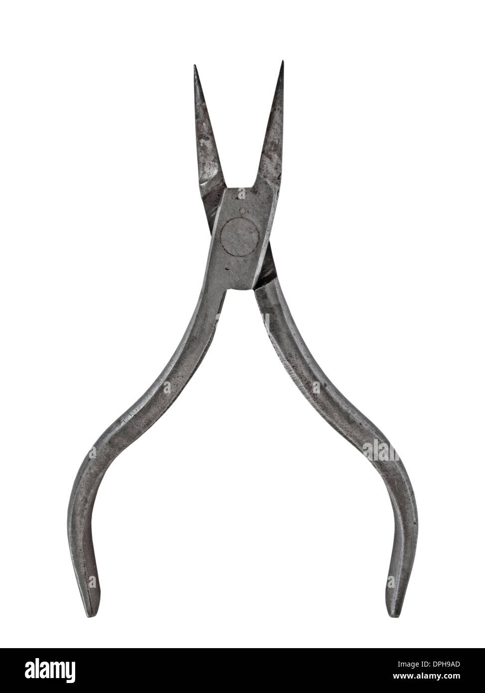 Old bras tool, Gantep Haci Brass Hog Nose Pliers, Turkish Spring Loaded