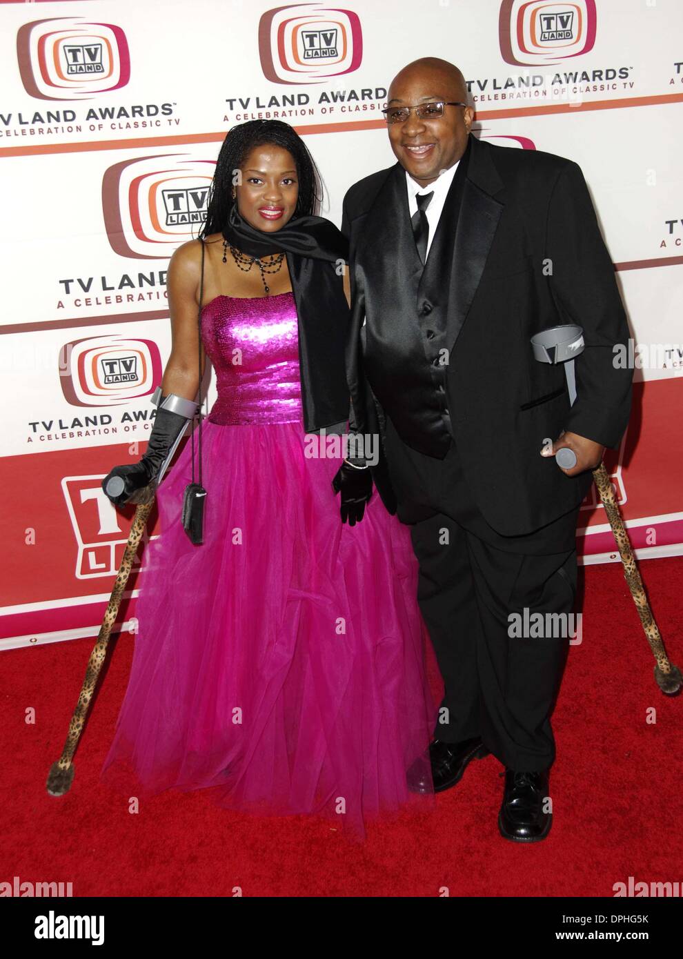 Mar. 19, 2006 - Hollywood, California, U.S. - SANTA MONICA, CA MARCH 19, 2006 (SSI) - -.Actress Danielle Spencer and her guest pose for photographers, during the 2006 TV LAND AWARDS, held at the Barker Hanger, on March 19, 2006, in Santa Monica, California.   / Super Star Images.  -   K47283MG(Credit Image: © Michael Germana/Globe Photos/ZUMAPRESS.com) Stock Photo