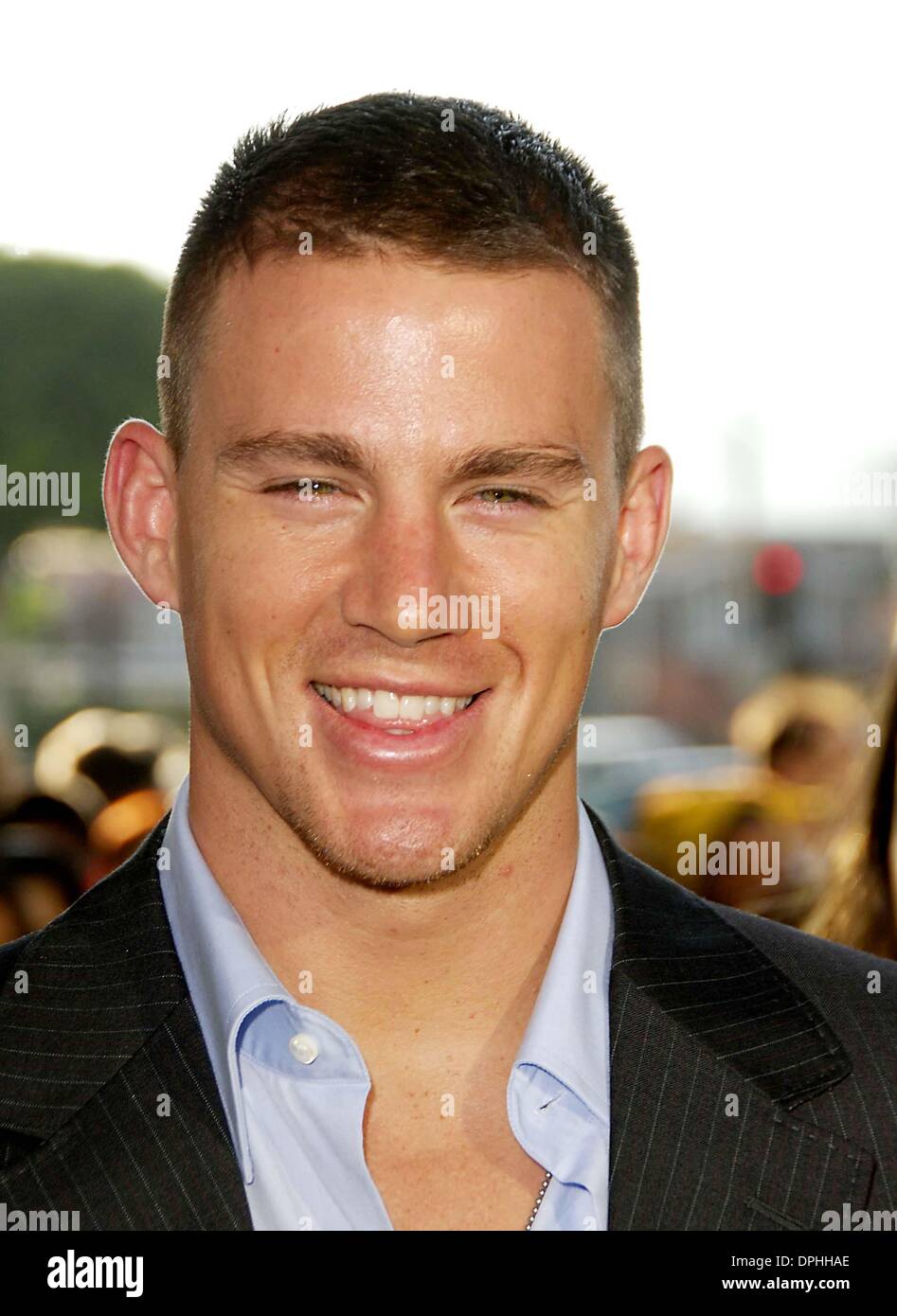 Aug. 7, 2006 - Hollywood, California, U.S. - K49268MGE.LOS ANGELES, CA AUGUST 07, 2006.Actress CHANNING TATUM during the premiere of the new movie from Touchstone Pictures' STEP UP held at the Arclight Cinemas, on August 7, 2006, in Los Angeles.(Credit Image: © Michael Germana/Globe Photos/ZUMAPRESS.com) Stock Photo