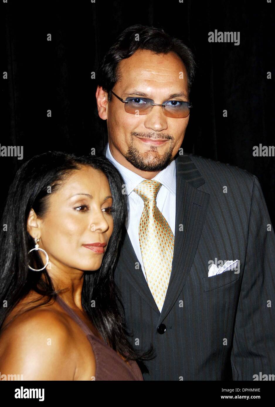Aug. 18, 2006 - Hollywood, California, U.S. - K49339MGE.BEVERLY HILLS, CA AUGUST 18, 2006 (SSI) - -.Wanda De Jesus and actor Jimmy Smits during the 21st Annual Imagen Awards Gala, held at the Beverly Hilton Hotel, on August 18, 2006, in Beverly Hills, California.(Credit Image: © Michael Germana/Globe Photos/ZUMAPRESS.com) Stock Photo