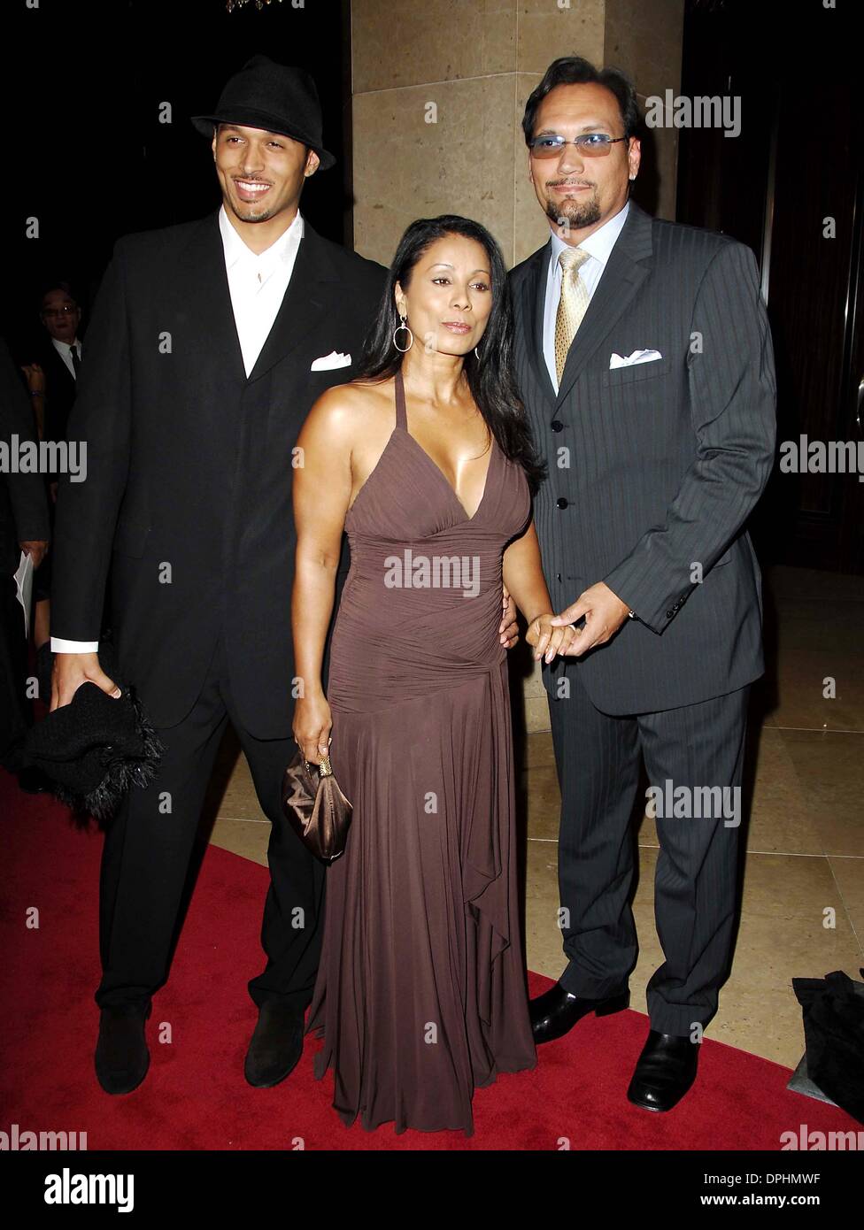 Aug. 18, 2006 - Hollywood, California, U.S. - K49339MGE.BEVERLY HILLS, CA AUGUST 18, 2006 (SSI) - -.Joaquin Smits, actress Wanda De Jesus and actor Jimmy Smits  during the 21st Annual Imagen Awards Gala, held at the Beverly Hilton Hotel, on August 18, 2006, in Beverly Hills, California.(Credit Image: © Michael Germana/Globe Photos/ZUMAPRESS.com) Stock Photo