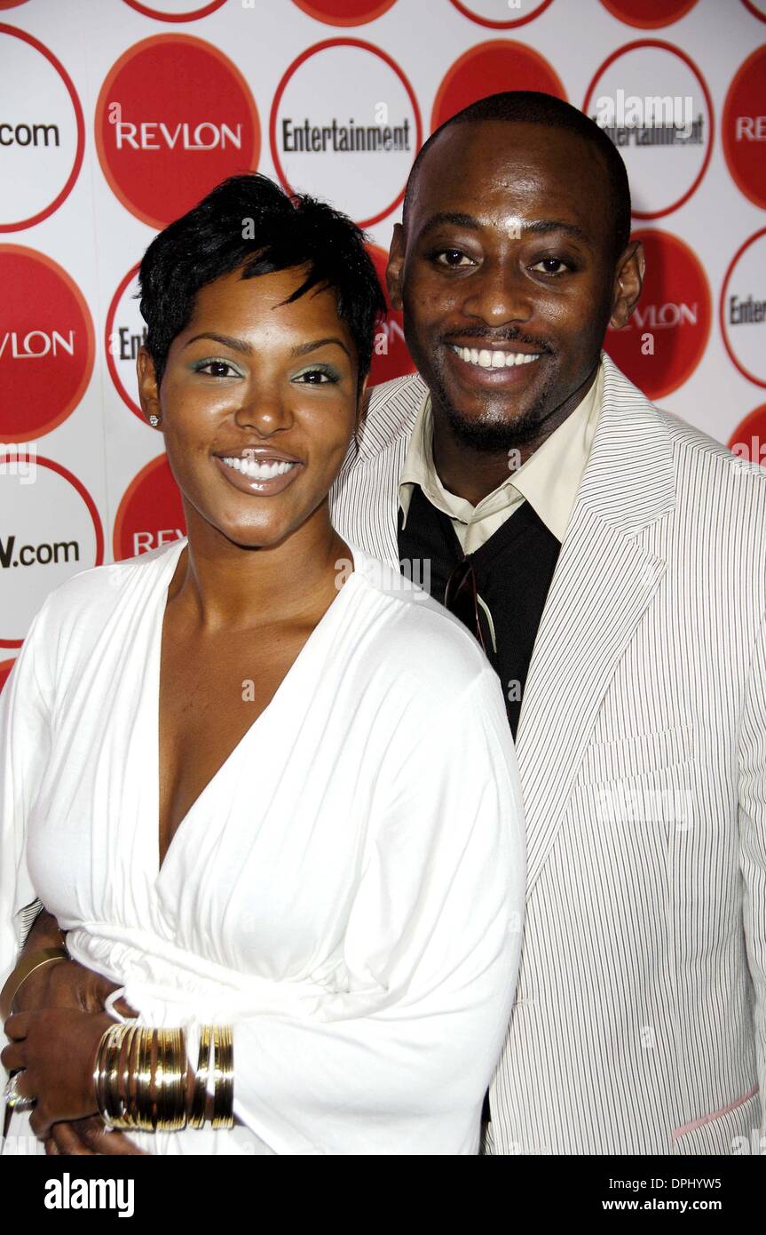 Aug. 26, 2006 - Hollywood, California, U.S. - K49920MG.The Entertainment Weekly's 4th Annual Pre-Emmy Party, held at the club Republic..Los Angeles, California. .08-26-2006.   /    2006.OMAR EPPS AND KEISHA SPIVEY.(Credit Image: © Michael Germana/Globe Photos/ZUMAPRESS.com) Stock Photo