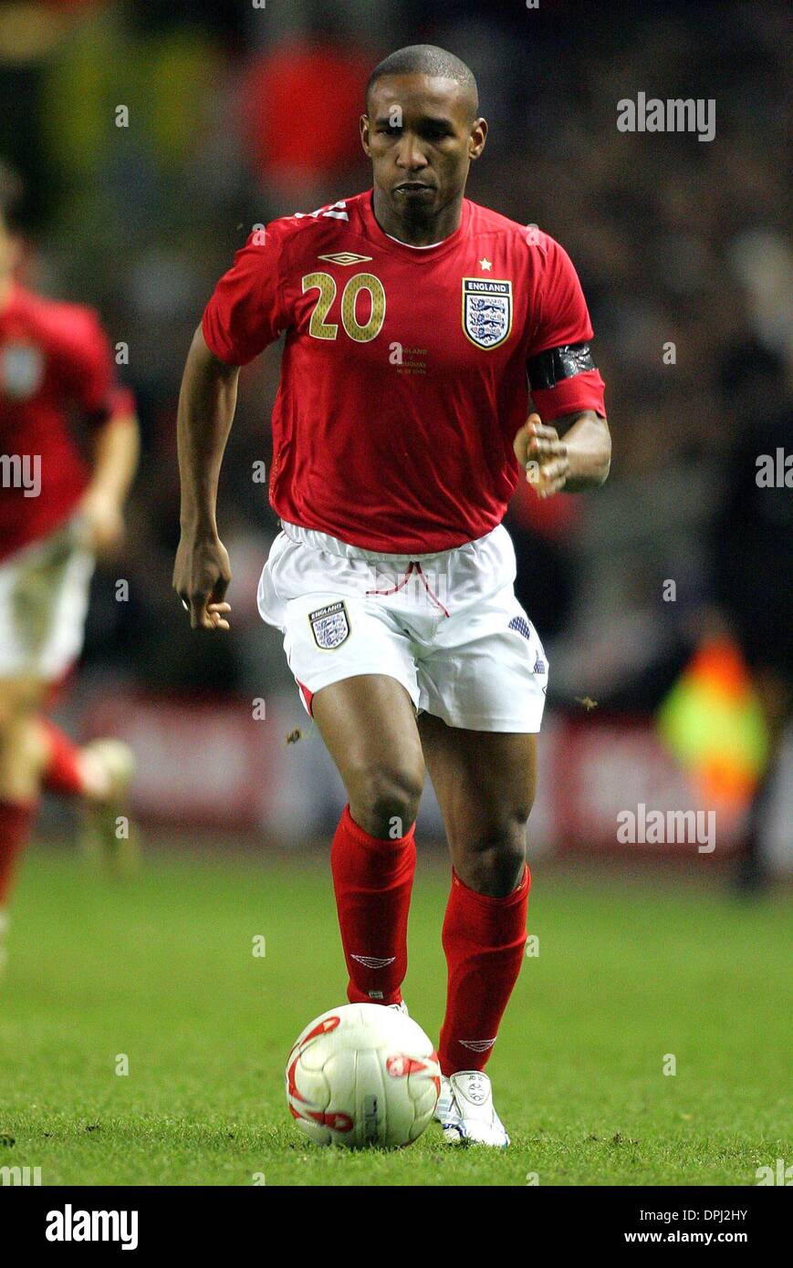 May 15, 2006 - Anfield, LIVERPOOL, ENGLAND - JERMAIN DEFOE.ENGLAND ...