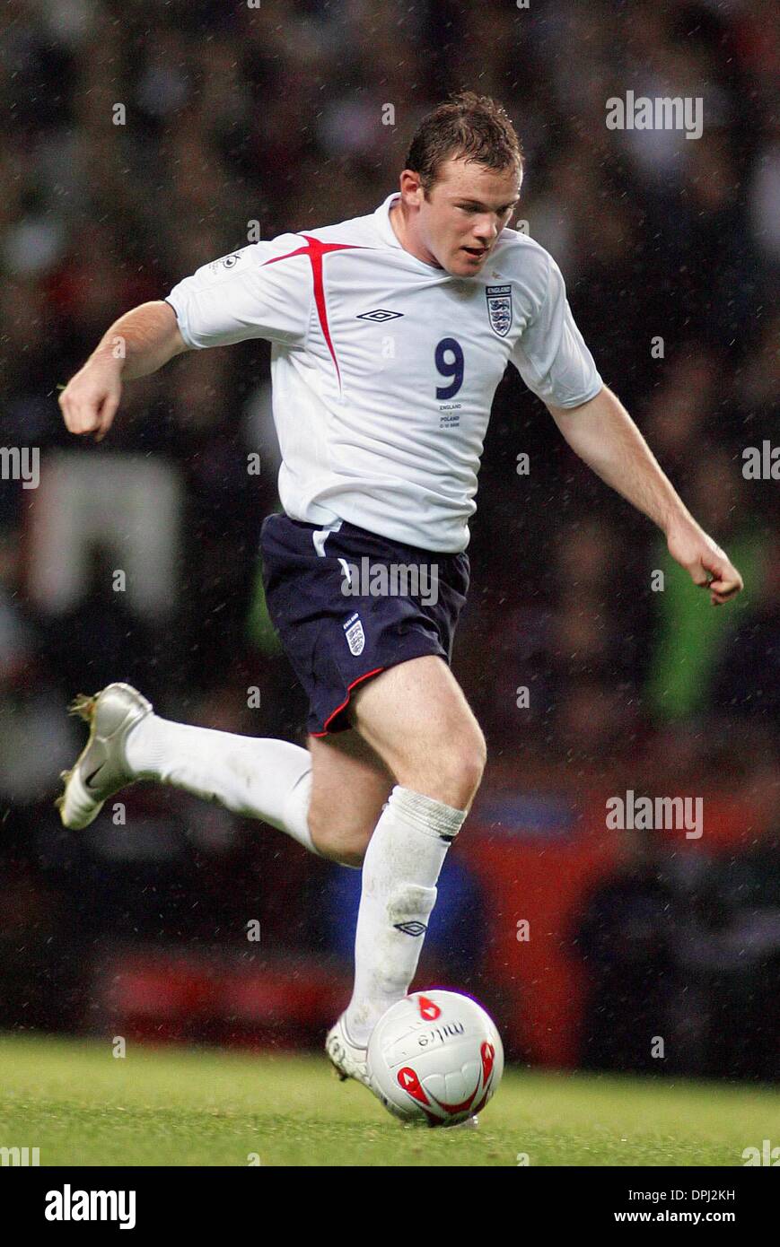 May 15, 2006 Old Trafford, MANCHESTER, ENGLAND WAYNE ROONEY.ENGLAND