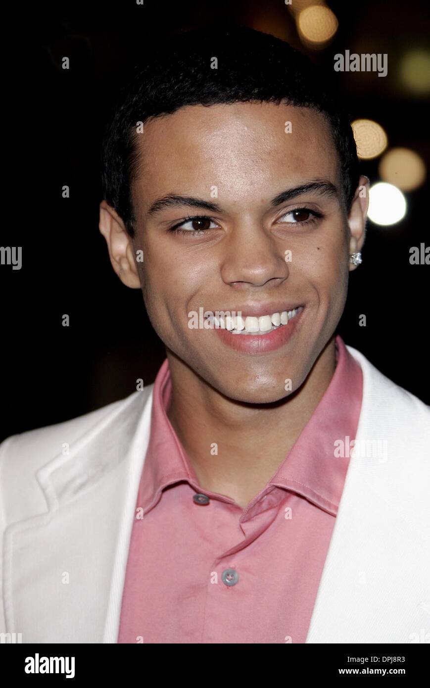 Aug. 8, 2006 - Hollywood, LOS ANGELES, USA - EVAN ROSS.ACTOR & SON OF DIANA  ROSS.ATL, FILM PREMIERE.CHINESE THEATRE, HOLLYWOOD, LOS ANGELES, USA.03-30- 2006.LAR68943.K49255.(Credit Image: © Globe Photos/ZUMAPRESS.com Stock  Photo - Alamy