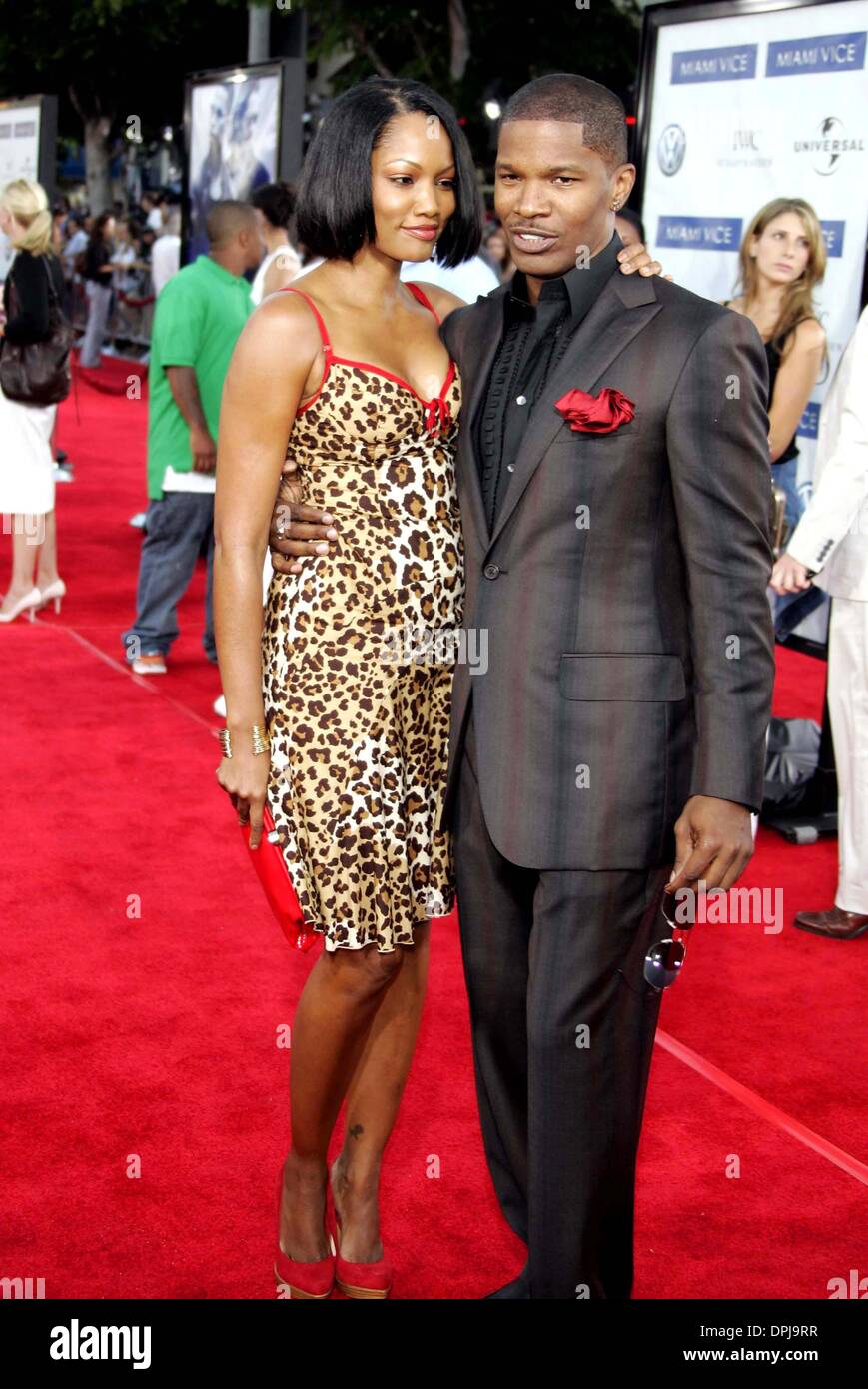 Garcelle beauvais jamie foxx jamie hi res stock photography and