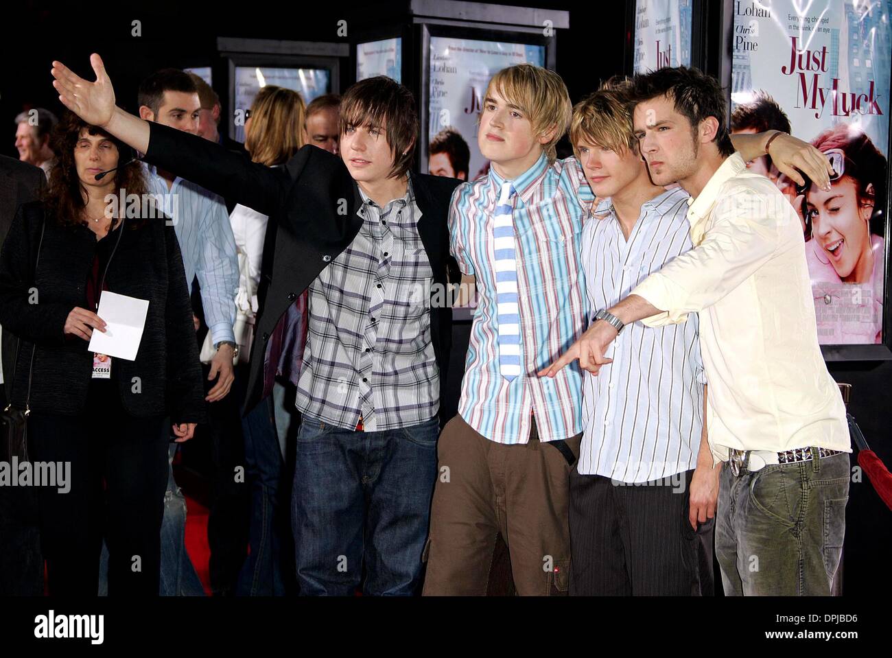 May 23, 2006 Westwood, LOS ANGELES, USA MCFLY.POP GROUP, MCFLY.JUST