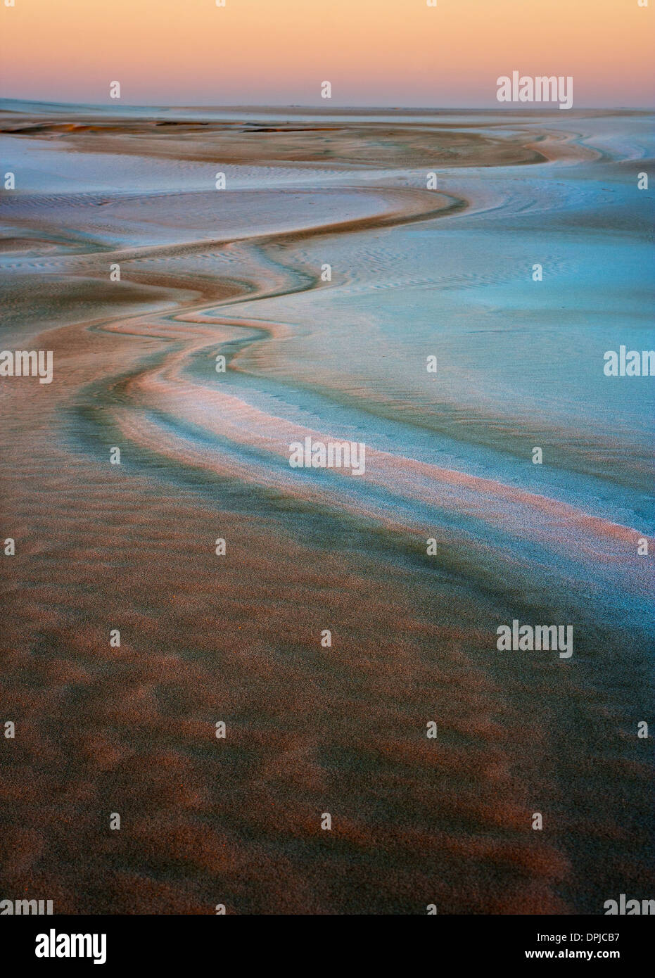 sunrise on desert landscape Stock Photo - Alamy