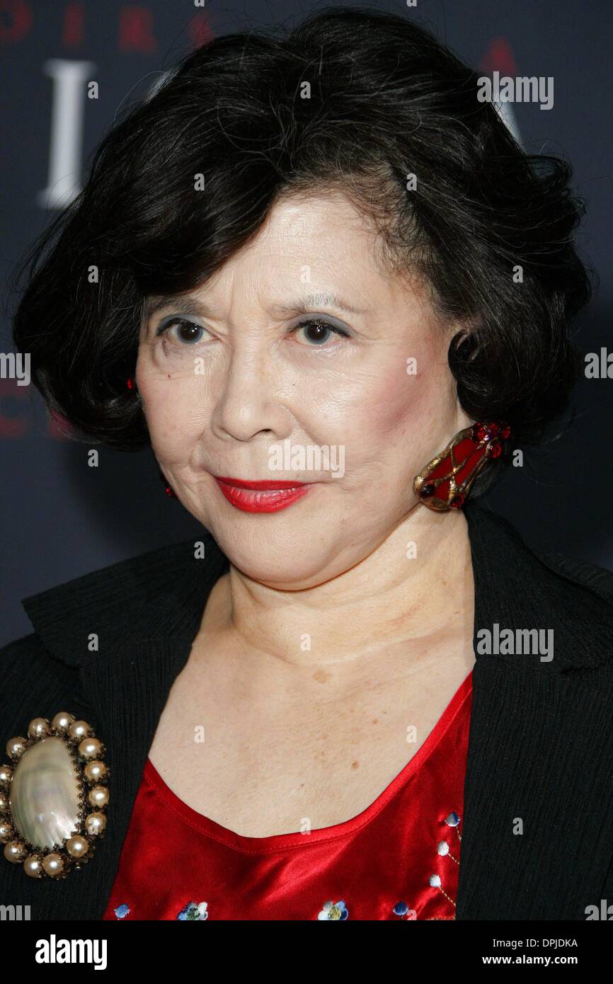 Jan. 18, 2006 - Hollywood, LOS ANGELES, USA - TSAI CHIN.ACTRESS.MEMORIS OF A GEISHA, PREMIER.KODAK THEATER, HOLLYWOOD, LOS ANGELES, USA.04-Dec-05.LAP61676.k46435.CREDIT:(Credit Image: © Globe Photos/ZUMAPRESS.com) Stock Photo