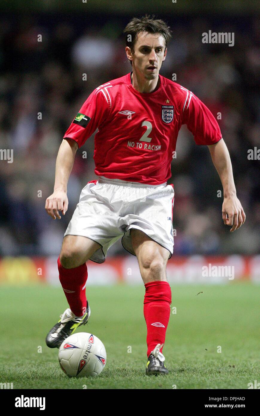 □ Soccer Gary Neville G・ネヴィル M・ユナイテッド