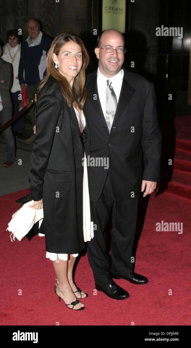 Nov. 29, 2006 - New York, NY, USA - 28 November 2006 - New York, NY USA - Jeffrey Zucker and wife Caryn attend 3rd Annual Unicef Snowflake Ball at Cipriani Restaurant 42nd Street. The fundraising gala presented by Baccarat.   Credit:  Anthony G. Moore/   K50901AGM(Credit Image: © Globe Photos/ZUMAPRESS.com) Stock Photo