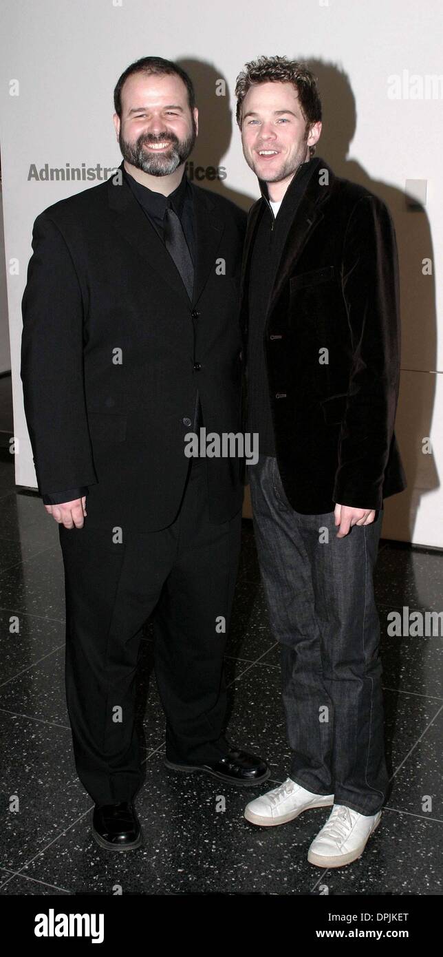 Mar. 20, 2006 - New York, NY, USA - Thom Fitzgerald (Director) and Shawn Ashmore attends premiere of (3 NEEDLES) movie at the Museum of Modern Art.  The movie was presented by Wolfe Releasing... ANTHONY G MOORE  /    2006 .K47264AGM(Credit Image: © Globe Photos/ZUMAPRESS.com) Stock Photo