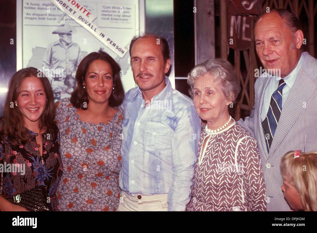 Robert duvall with his wife hi-res stock photography and images - Alamy