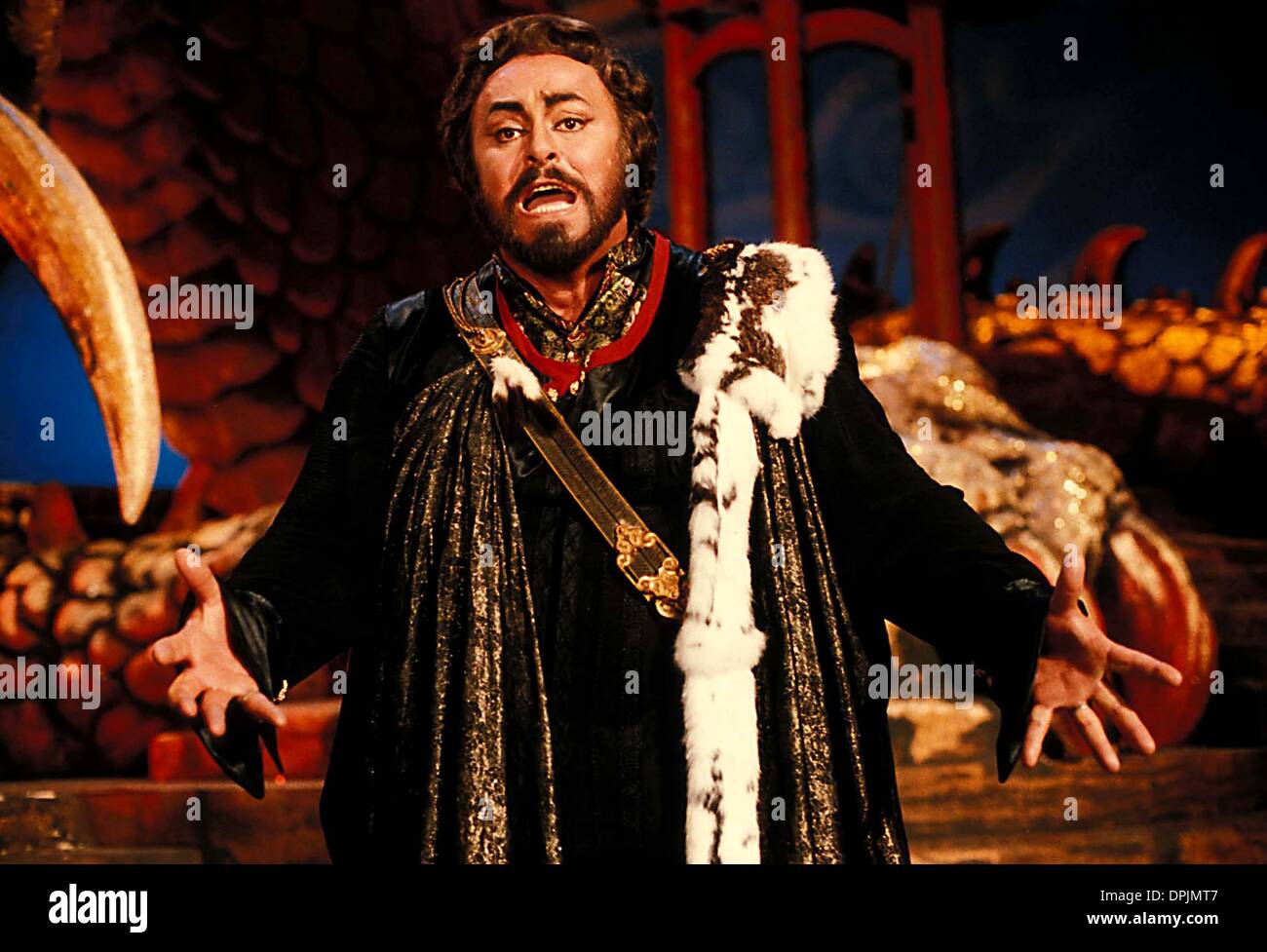 Aug. 16, 2006 - Luciano Pavarotti.''Yes, Giorgio''. Christine M Loss -    1989.LUCIANOPAVAROTTIRETRO(Credit Image: © Globe Photos/ZUMAPRESS.com) Stock Photo